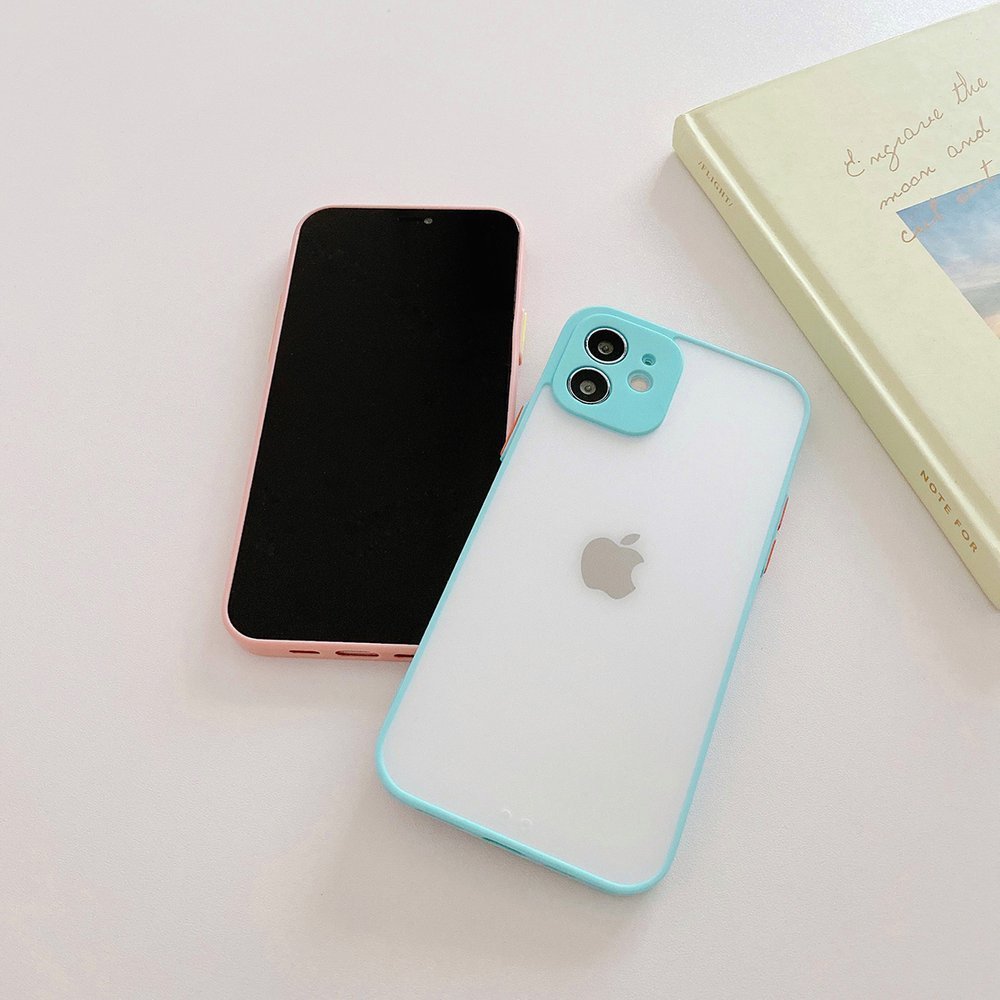 Funda flexible de silicona Milky Case para Apple iPhone 12 Pro Max - rojo