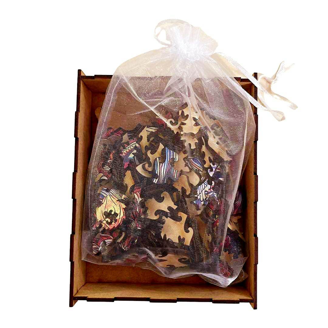 Puzzle de madera - Earth / L