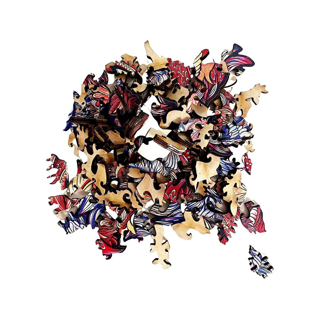 Puzzle de madera - Zorro / M