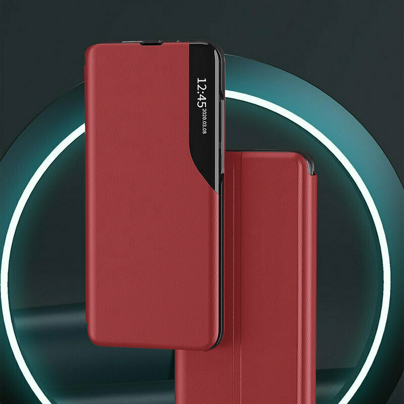 Funda tipo libro elegante View Case para Samsung Galaxy S23 FE - rojo