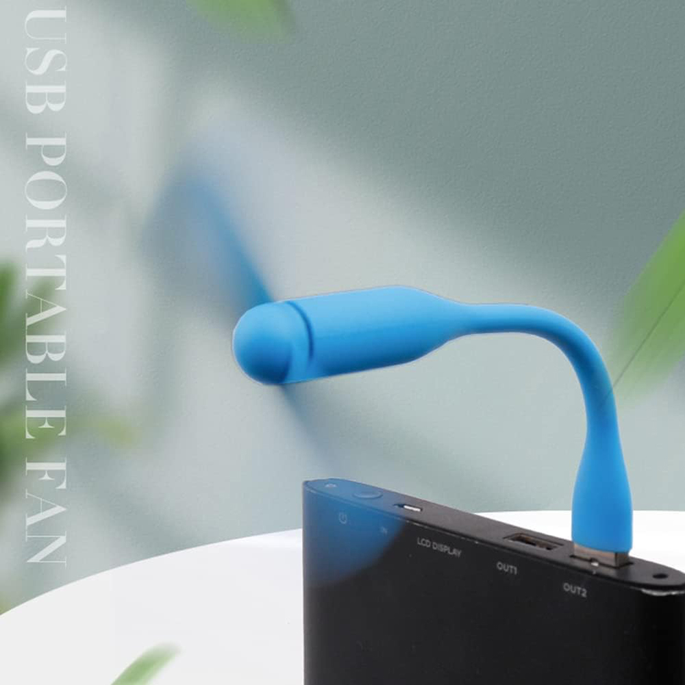 Mini ventilador USB (TUF1) - 5V - Azul