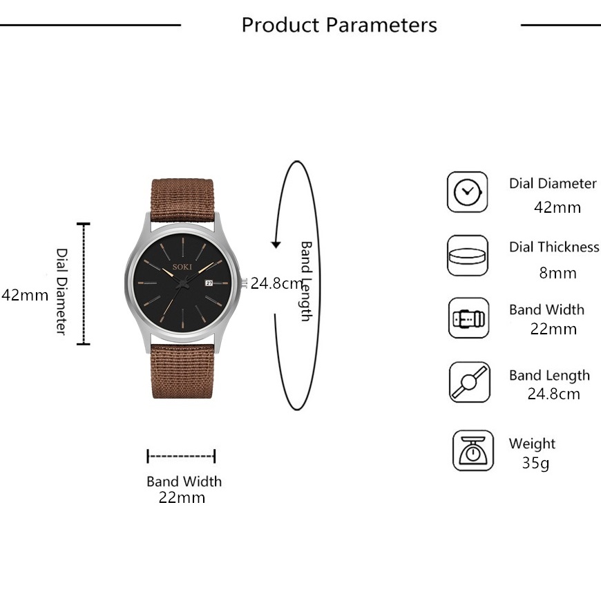 Reloj MA-11643 - Negro