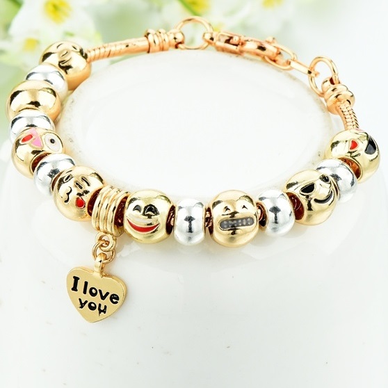 Pulsera ET-1723 - Plateado/Negro