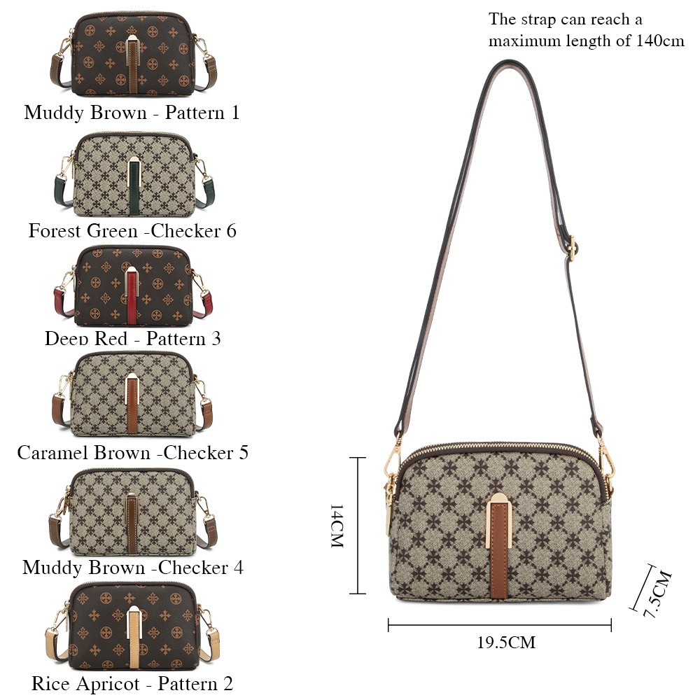 Bolso Baellerry SI-35592 - Marrón 2
