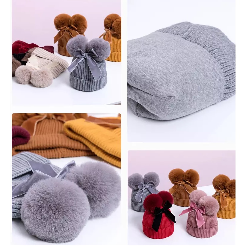 Gorro infantil BO-21306 - Negro