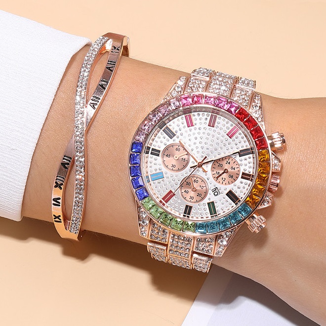 Reloj EX-11592 - Plateado / Dorado