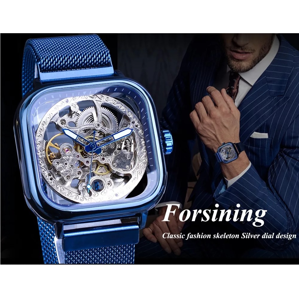 Reloj FORSINING SQ-14519 - Azul