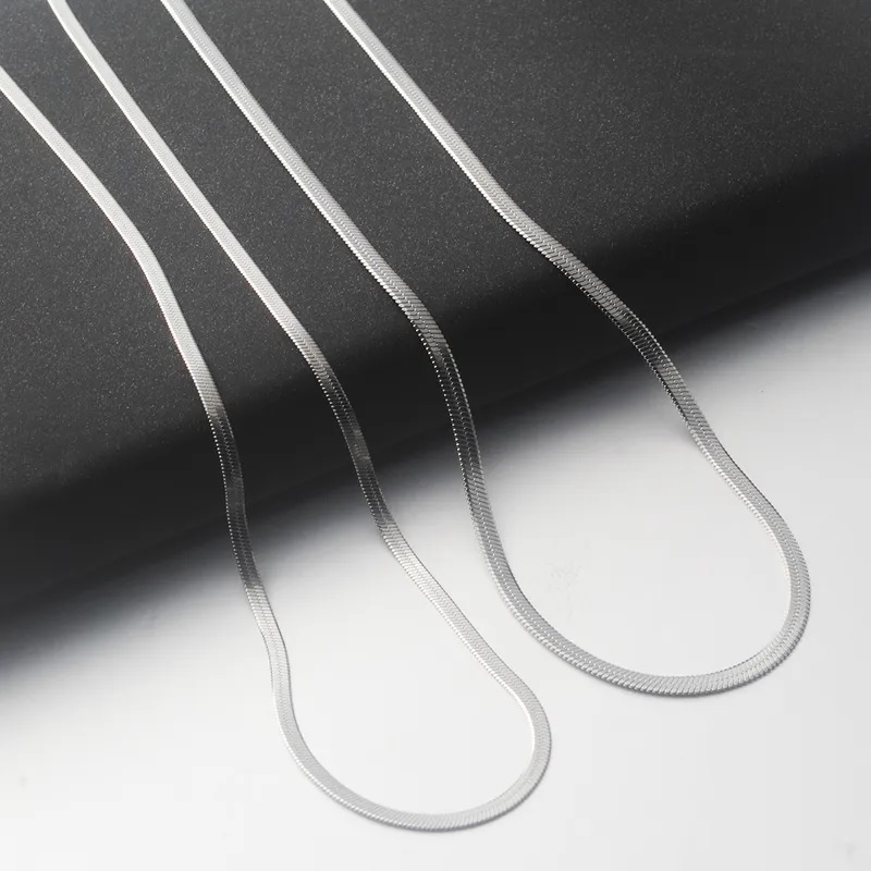 Cadena GL-34673 - Plateada / 40cm / 3mm