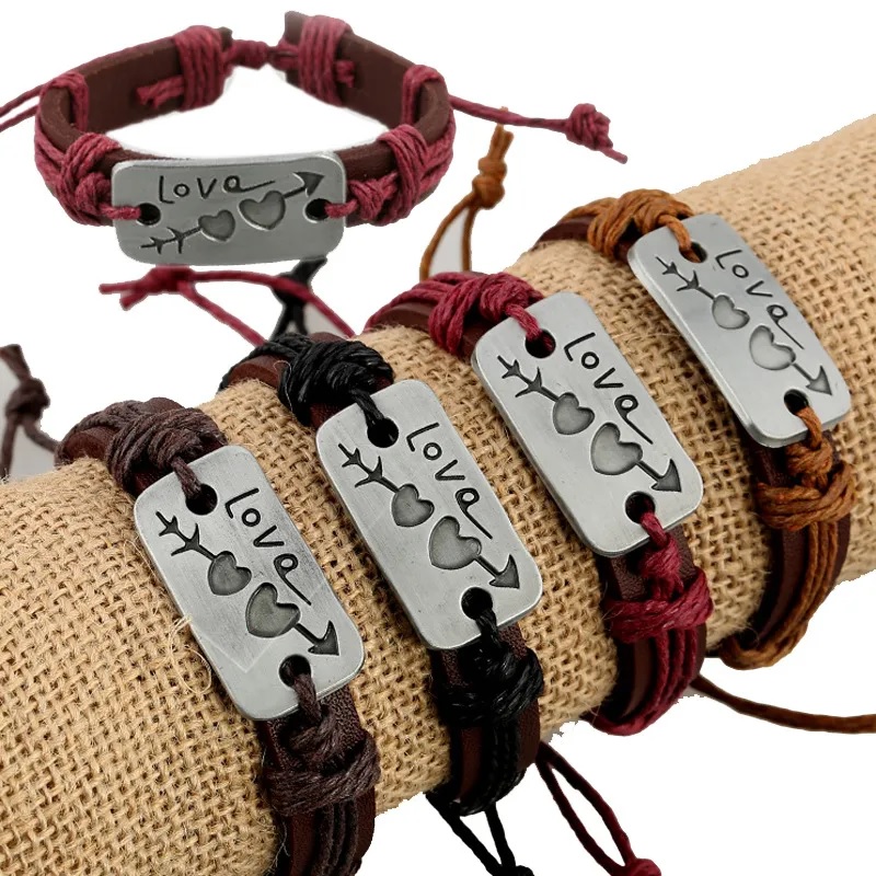 Pulsera Heart Arrow - Negra
