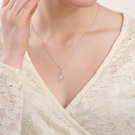Collar BE-21724 - Plateado
