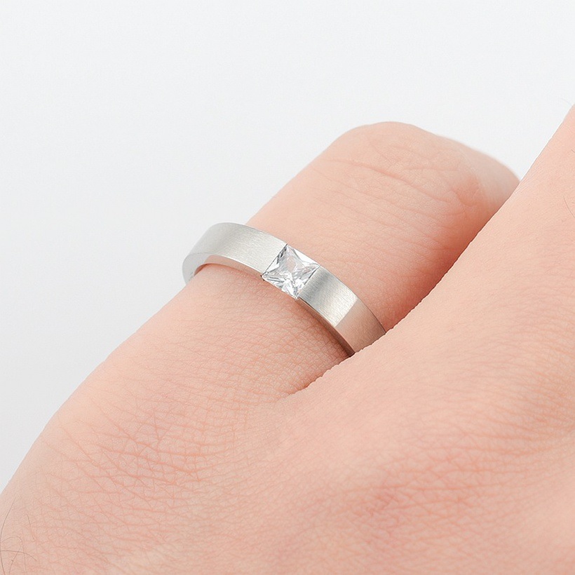 Anillo NA-17433 - Plateado / 69mm