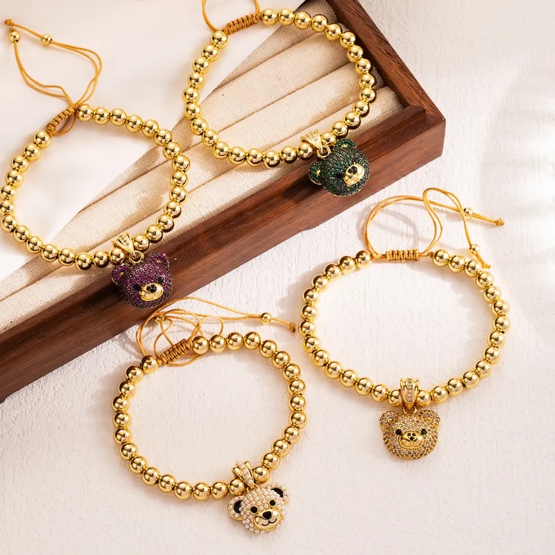 Pulsera Bear - Dorado / Plateado