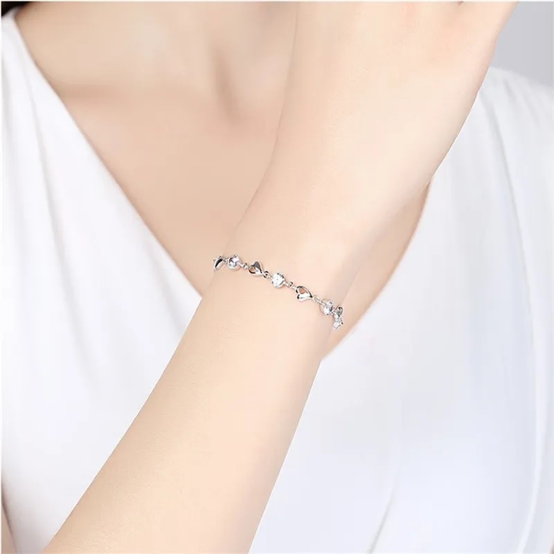 Pulsera MI - 40993 - Plata / Verde