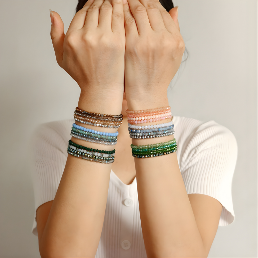 Pulsera para Mujer WF-40104 - Rosa / Plateada