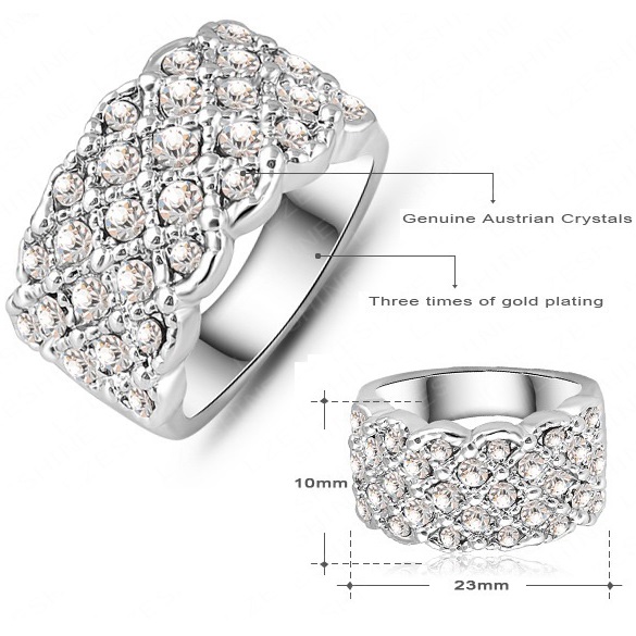Anillo CH-1401 - Plateado / 53mm