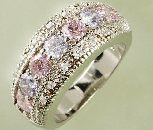 Anillo GA-1204 - Plateado/Amarillo/59mm