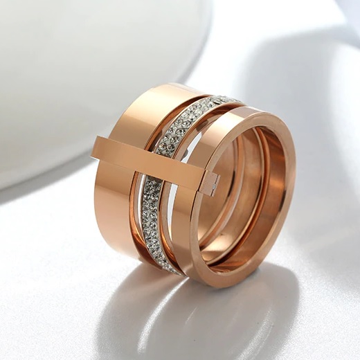 Anillo WI-5453 - Dorado/55mm