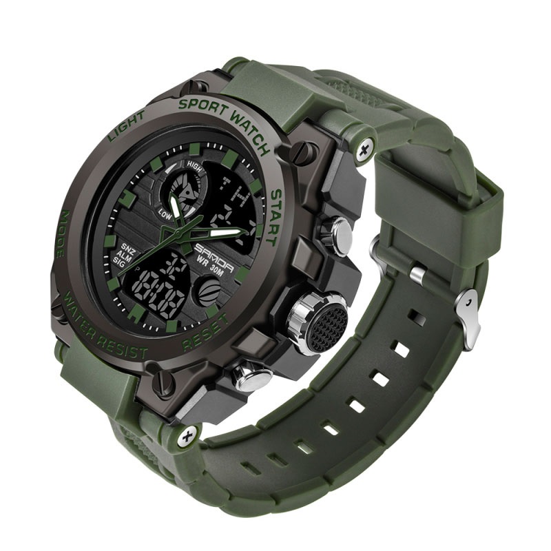 Reloj SANDA VI-14294 - Negro / Plateado