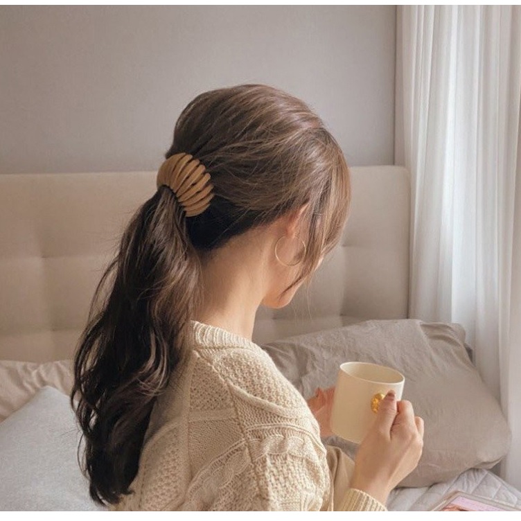 Horquilla recogedor para el pelo - Marrón