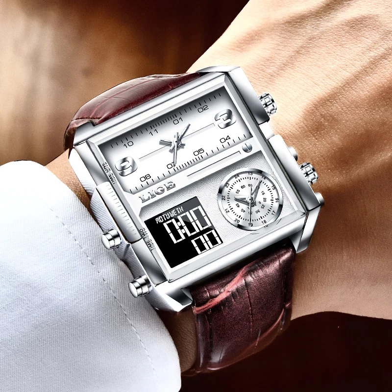 Reloj LIGE XU-23708 - Marrón