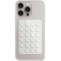Soporte de silicona para teléfono Techsuit SB-PAD - Blanco