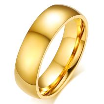 Anillo de hombre BO-4927 - Dorado / 57mm