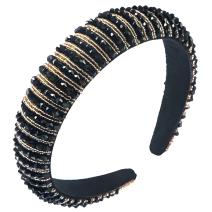 Diadema VI-30161 - Negro / Dorado