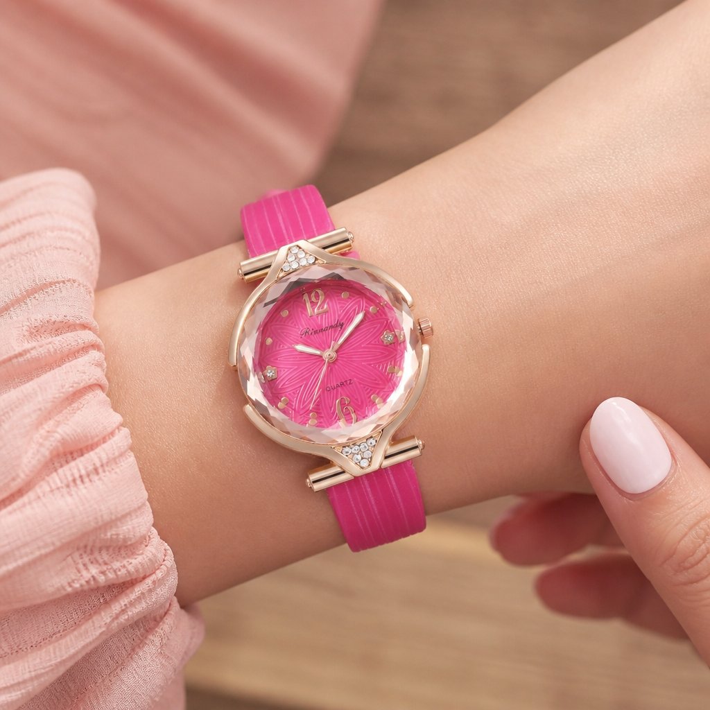 Reloj HA-12400 - Rosa 1