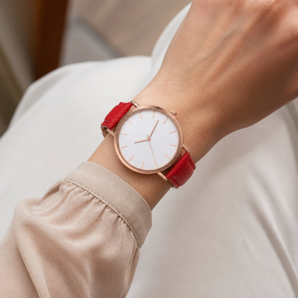Reloj XÉ-14388 - Rojo