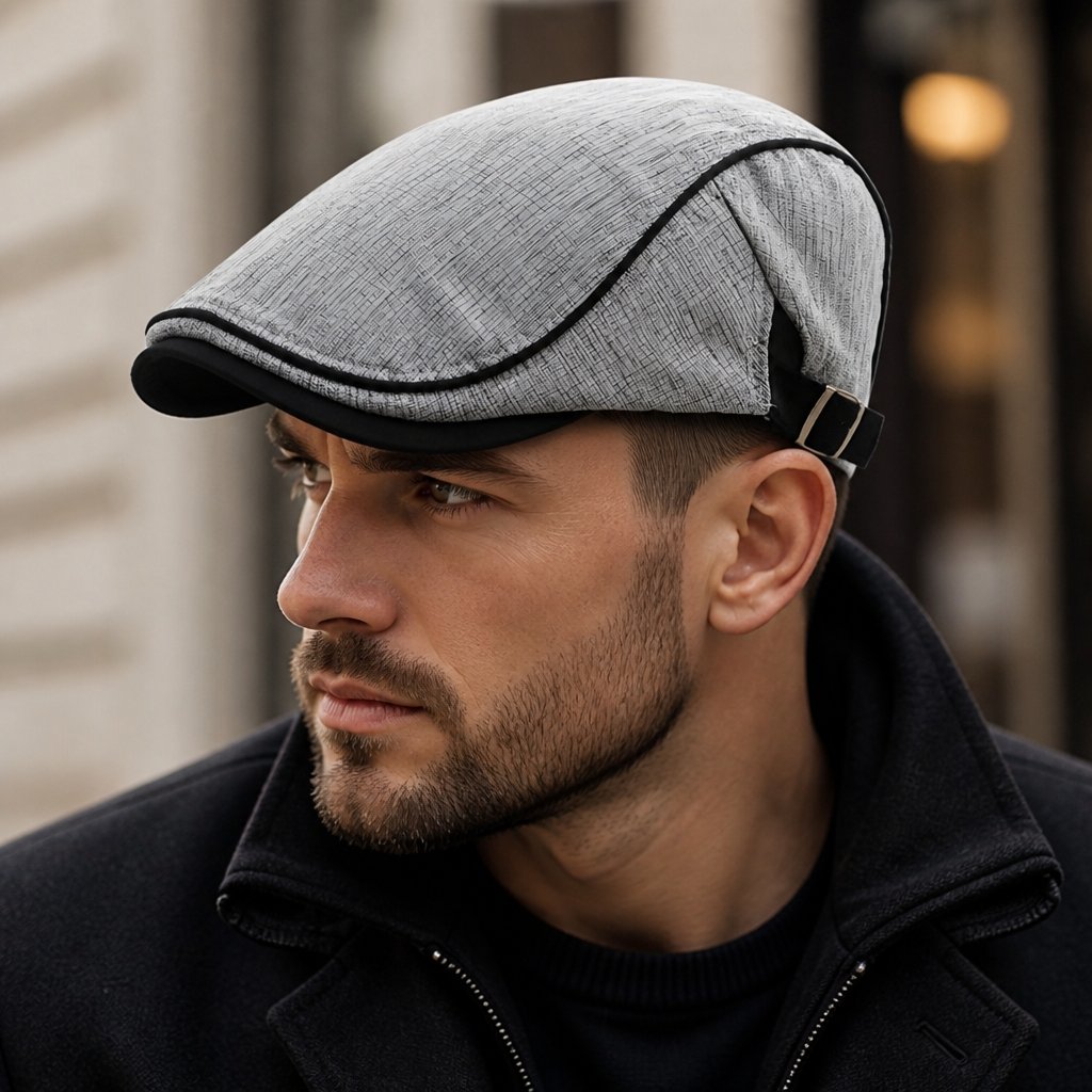 Boina para hombre NO-15435 - Gris claro