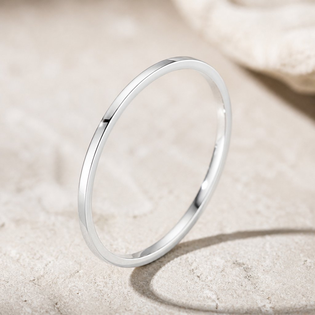 Anillo IV-16935 - Plateado / 57mm
