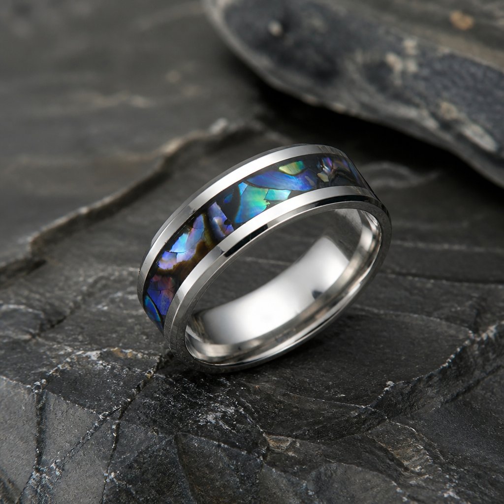 Anillo GA-17580 - Plateado / Multicolor / 52mm