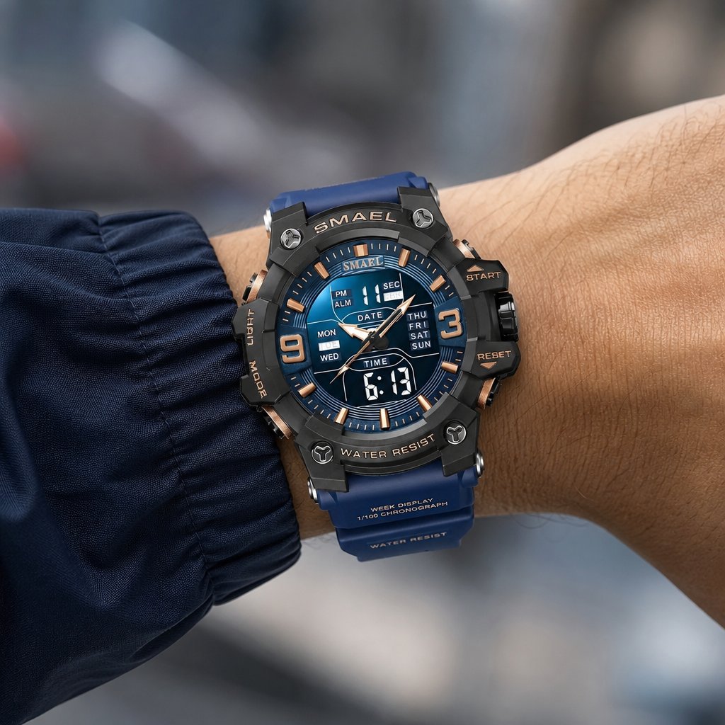 Reloj SMAEL TR-29452 - Azul oscuro