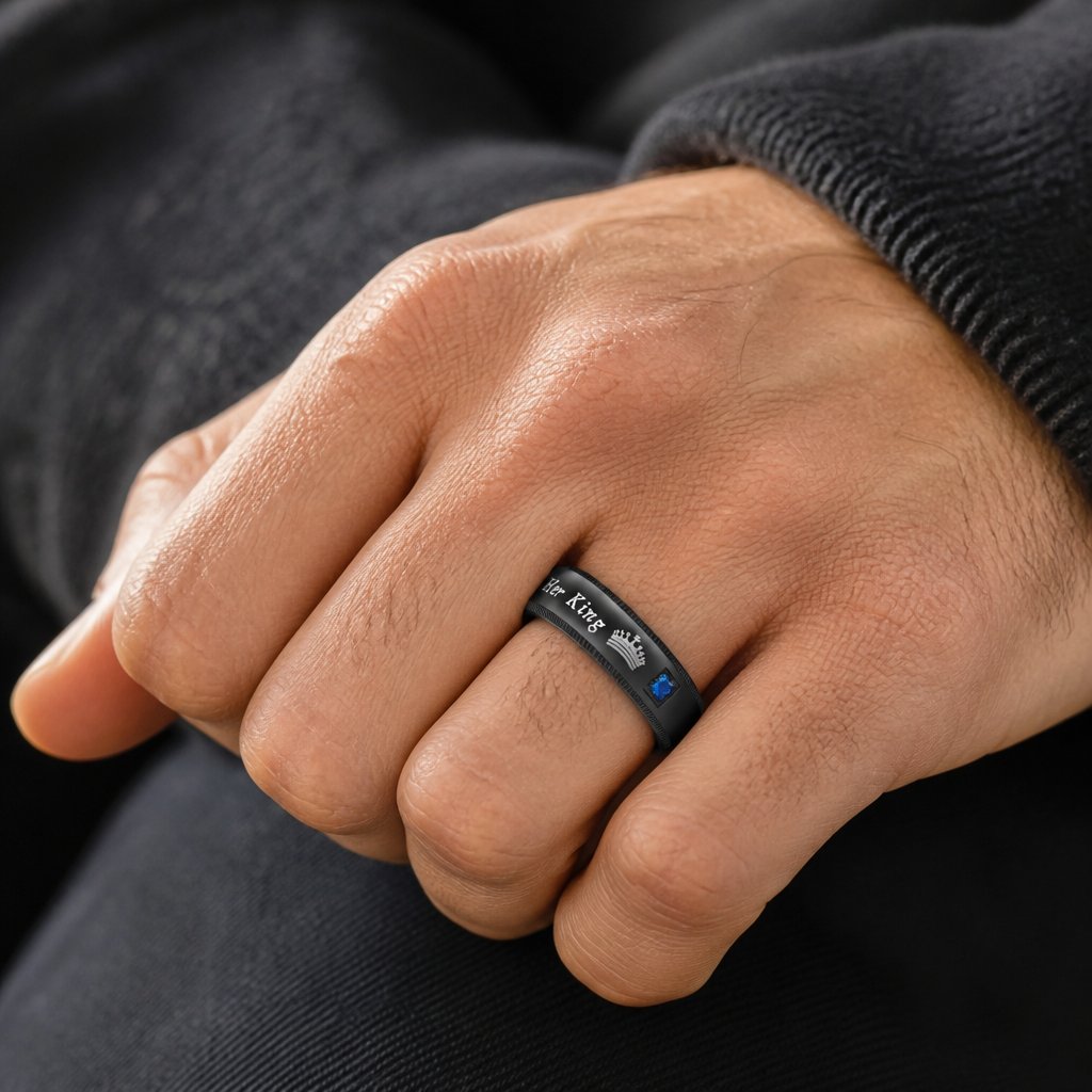 Anillo Her King - Negro / 52mm
