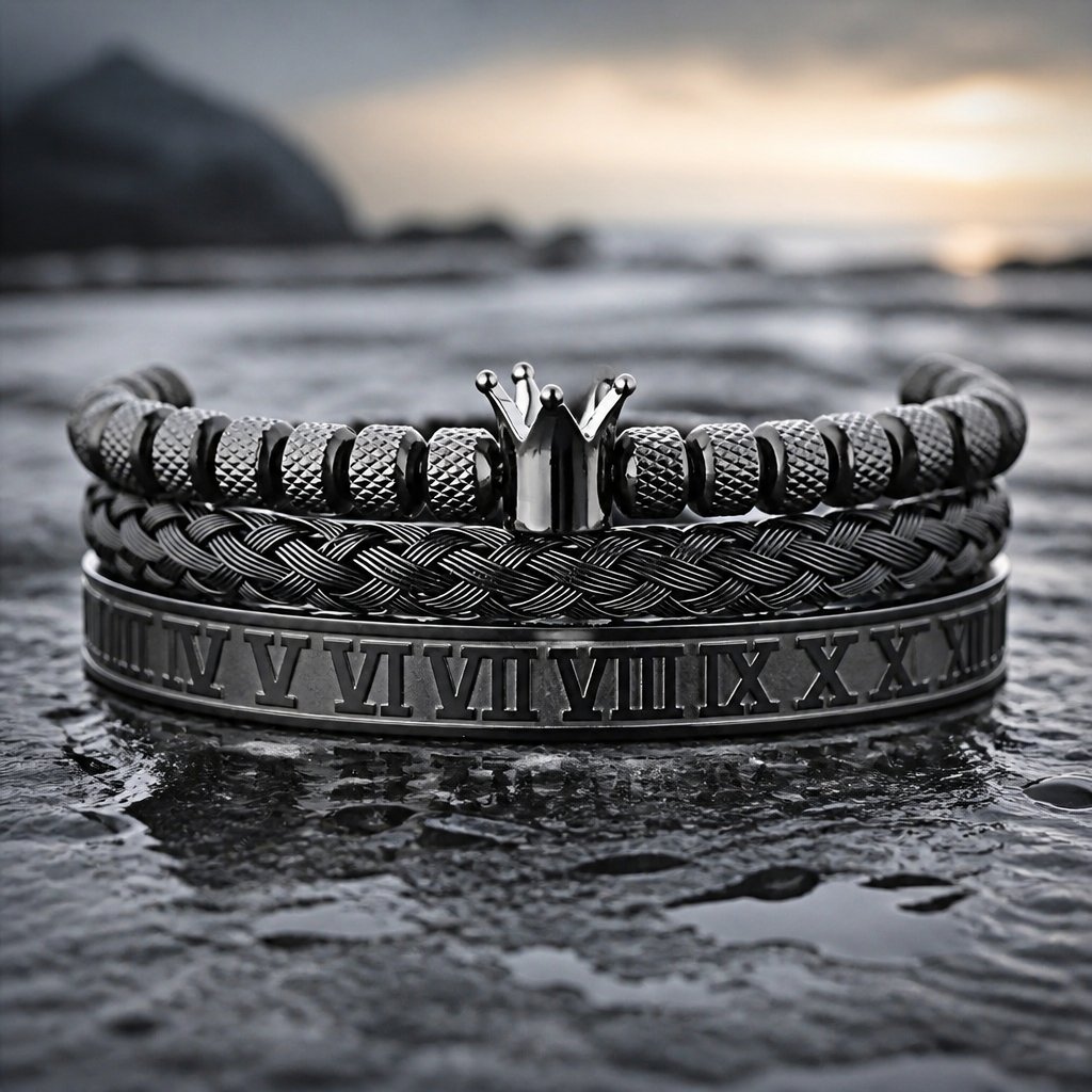 Pulseras ME-34407 - Negro