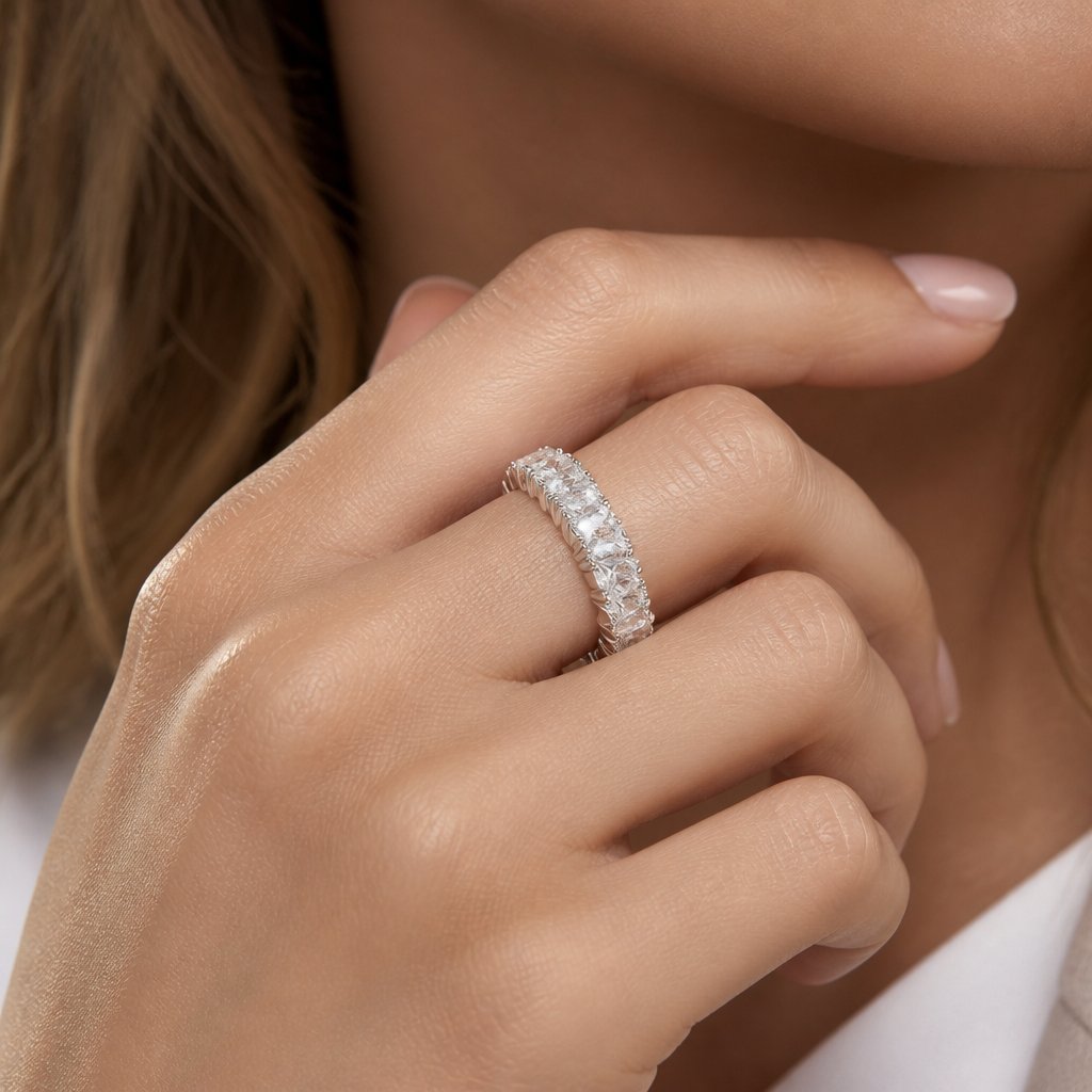 Anillo GL-35647 - Plateado / 52mm