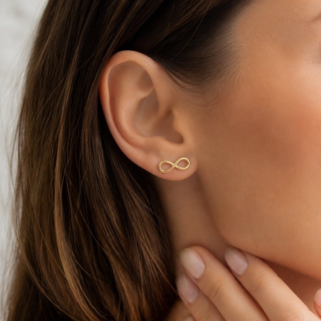 Pendientes IN-3687 - Dorado