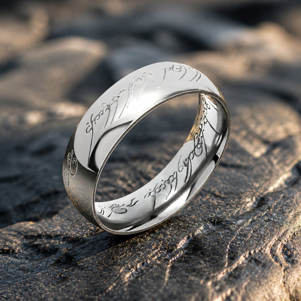 Anillo FR-6573 - Plateado / 62mm